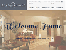 Tablet Screenshot of kelleyhomeservices.com